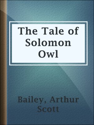 cover image of The Tale of Solomon Owl